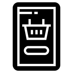 Sticker - Online Shopping Icon