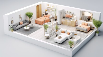 Poster - Modern Apartment Interior Design