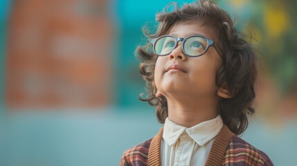 Wall Mural - portrait of a pupil