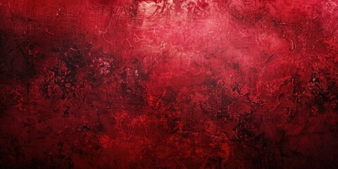 Wall Mural - A bold and striking image featuring a predominantly red and black color scheme