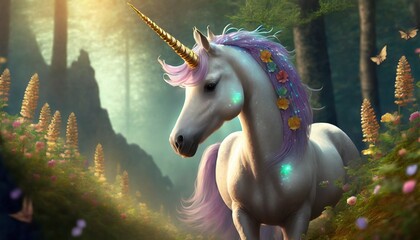 Wall Mural - unicorn