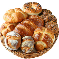 basket of fresh bread