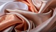 © stéphane huvé - Abstract digital background or texture design of flag colors, illustration wavy silk fabric_1