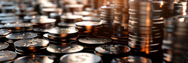 Wall Mural - Abstract Background for Finance Business Website Banner