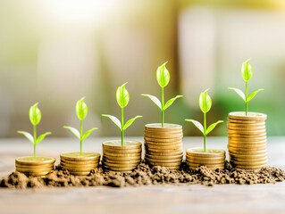 Wall Mural - Abstract Background for Finance Business Website Banner
