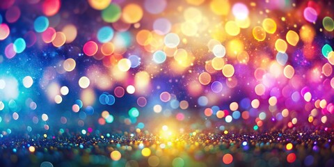 Abstract bokeh background with colorful light spots and soft focus , abstract, bokeh, background, colorful, light