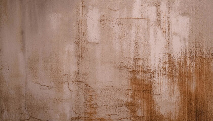 Wall Mural - Metallic hues blend seamlessly, creating a textured canvas of rust and silver. Brushstrokes evoke a sense of depth and movement