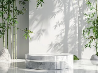 Poster - Bamboo Room Pedestal