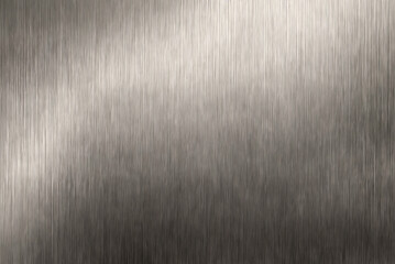 Poster - Stainless steel texture with shine. Silver steel background. Metal