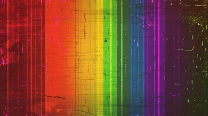 Wall Mural - Multicolored Wall with Black Hole