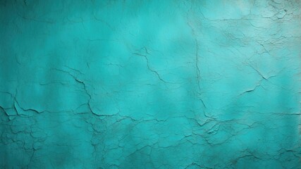 Wall Mural - Blue turquoise painted texture background