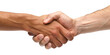 © ceren - Handshake isolated on transparent or white background
