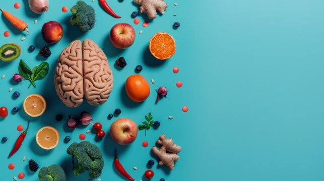 Brain Food: A Visual Representation of Healthy Eating