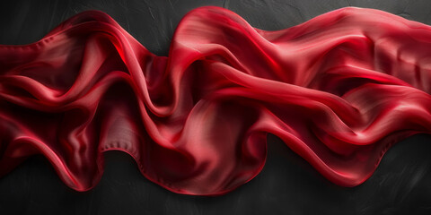 soft abstract threade silk wave desktop copy fabric up black close fold background dark drapery red 