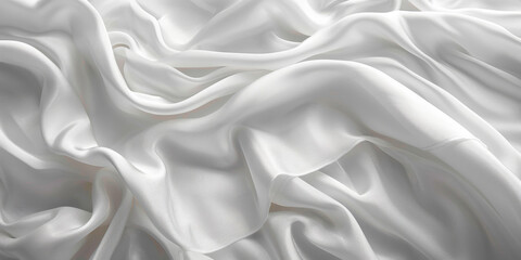 focus Soft sleep night bedroom sheet bed unmade surface Close rippled texture fabic wrinkled White fabric background bedding duvet comfort clothes design material 
