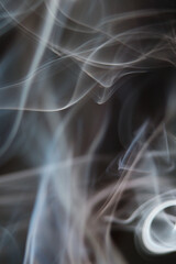 Wall Mural - Close up of smoke abstract as background