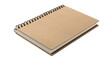 © Ziyan - school notebook on a white background, spiral notepad on a table.