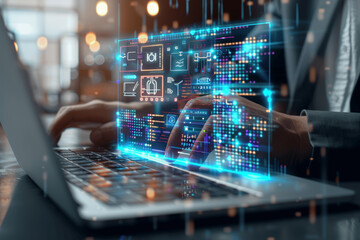 AI Technology for Web Development and Code Generation with Software Analysis in Business Applications