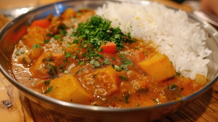 Wall Mural - Tasty curry
