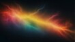 © Mariana - Blur colorful warm rainbow light leaks on black background with dust texture. Defocused abstract damaged scratched retro film analog effect for using over photos as overlay or screen filter
