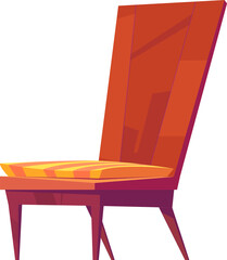 Wall Mural - Wooden chair new 2 [iillustration]