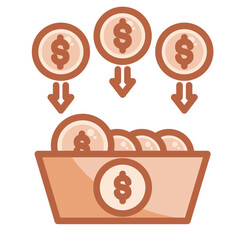 Sticker - Cash Management Icon