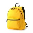 © Muh - Bright Yellow Backpack Isolated on White
