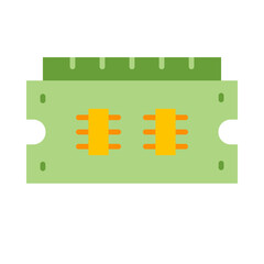 RAM Flat Icon Design