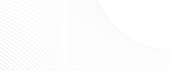 Wall Mural - vector abstract wave design wave lines on white transparent background stripes