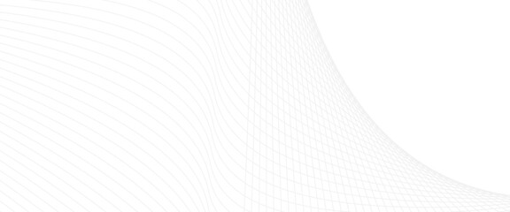 Wall Mural - vector abstract wave design wave lines on white transparent background stripes