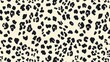 © 楠 刘 - Seamless and repetitive leopard print pattern with soft tones. Suitable for fashion, textiles, and home decoration, emphasizing the elegance and simplicity of animal prints.