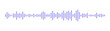 © Iryna - Podcast soundwave line of voice. Record music player. Mobile talk track. Message sound wave. Social network speech audio. Equalizer icon with spectrum noise. Vector illustration.