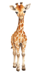 Sticker - PNG Wildlife giraffe animal mammal.