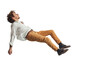 © Michael - Casual Leaning Pose on transparent background