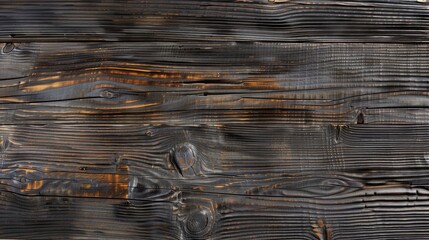 Wall Mural - Background surface of dark wood texture with old natural pattern, retro plank texture, natural oak texture with beautiful wood texture.