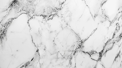 Poster - Marble texture in white for designing patterns