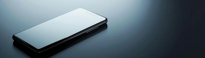 A sleek virtual device with modern design elements