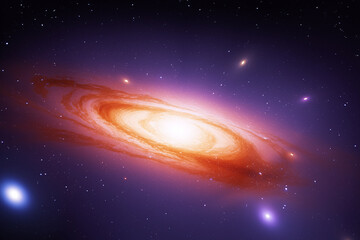 space quasar background