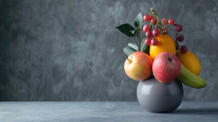 Sticker - Artistic Fruit Arrangements 