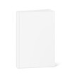 © realstockvector - Blank softcover book mockups. Vector illustration isolated on white background. It can be used for promo, catalogs, brochures, magazines, etc. Ready for your design. EPS10.