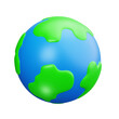 © HacaStudio - earth 3d render icon