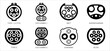 © Ruslan Ivantsov - Types of electric vehicle plugs. standard charging connector plug and socket. Connectors for electric vehicles. electric car charge