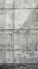 Canvas Print - Wall, Concrete, Backdrop image wallpaper - generative ai