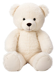 Poster - PNG Teddy bear white toy white background.