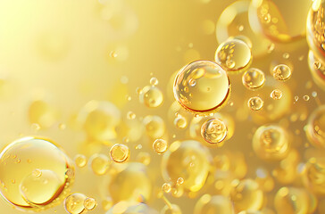 Wall Mural - background with bubbles