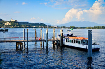 Wall Mural - the lake Maggiore, Italy, Piedmont