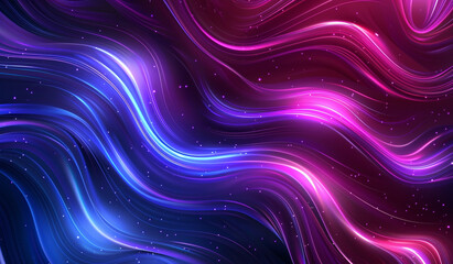 Wall Mural - Abstract Background with Lines of Light