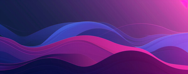Sticker - Purple Gradient Background with Dark Blue and Pink Colors
