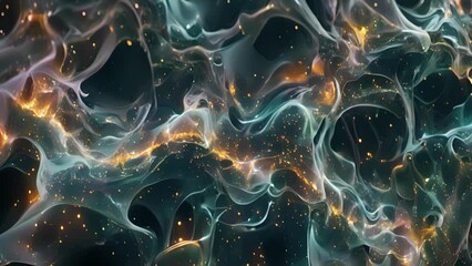 Wall Mural - An intricate web of ion channels and pumps working together to create an action potential.