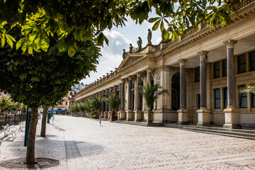 Canvas Print - Mill colonnade: A magnificent colonnade in Karlovy Vary